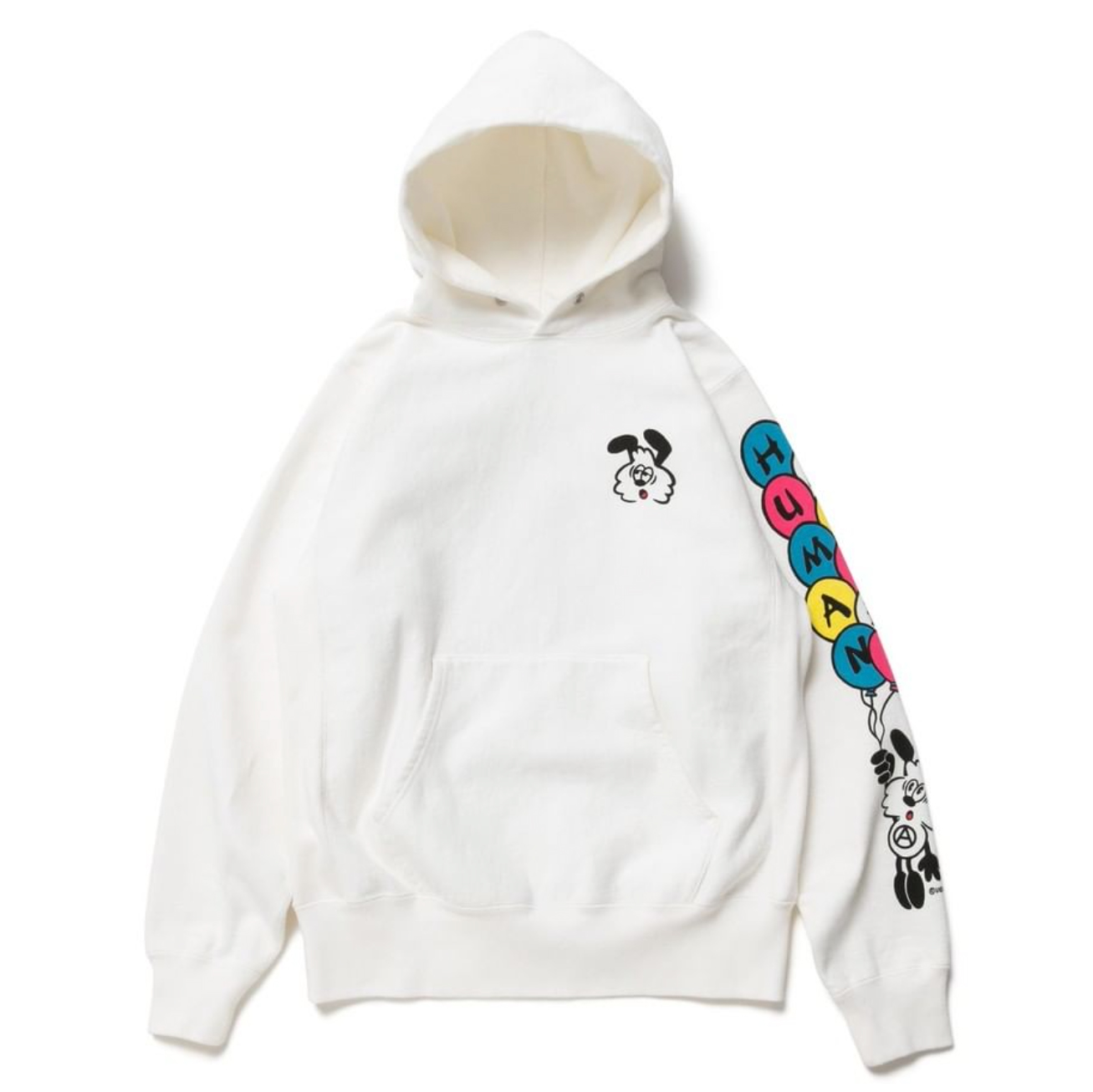 Human Made x Verdy Vick Pizza Hoodie White Men's - SS22 - US