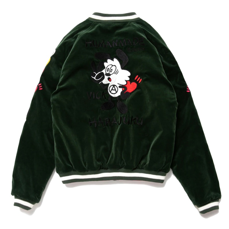 Human Made x Verdy Vick Yokosuka Reversible Jacket Green Men's ...