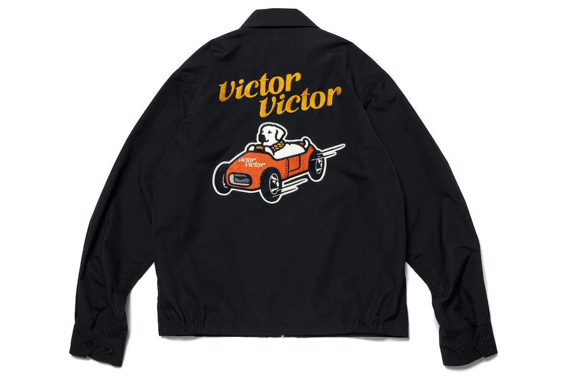 Pre-owned Human Made X Victor Victor Drizzler Jacket Black