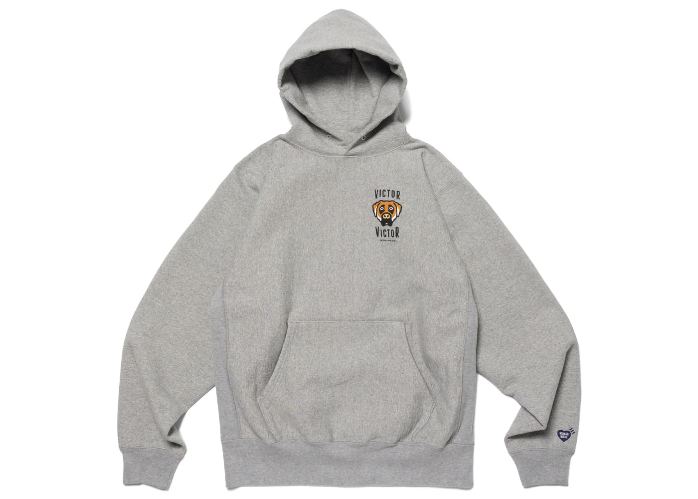 Human Made x Victor Victor Hoodie Grey Men's - SS23 - US
