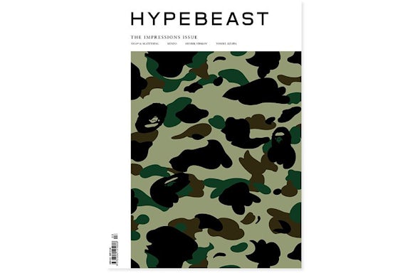 Hypebeast Magazine Issue 3: The Impressions Issue - Bape Cover Book Multi