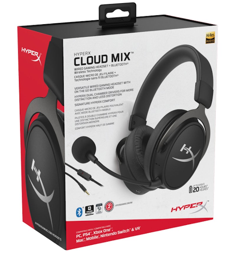 HyperX Cloud Mix Headphones Gun Metal US