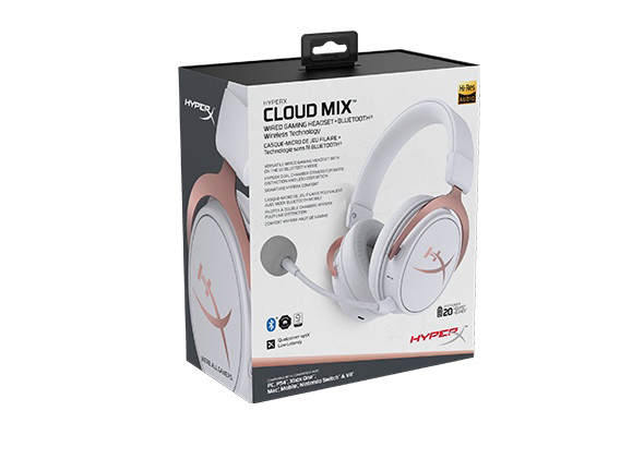 HyperX Cloud Mix Headphones Rose Gold - JP