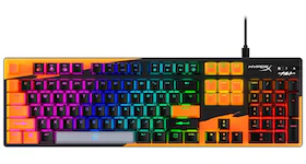 HyperX Naruto Shippuden Collection Alloy Origins Mechanical Gaming Wired Keyboard Naruto Edition 67J25AA#ABA Orange