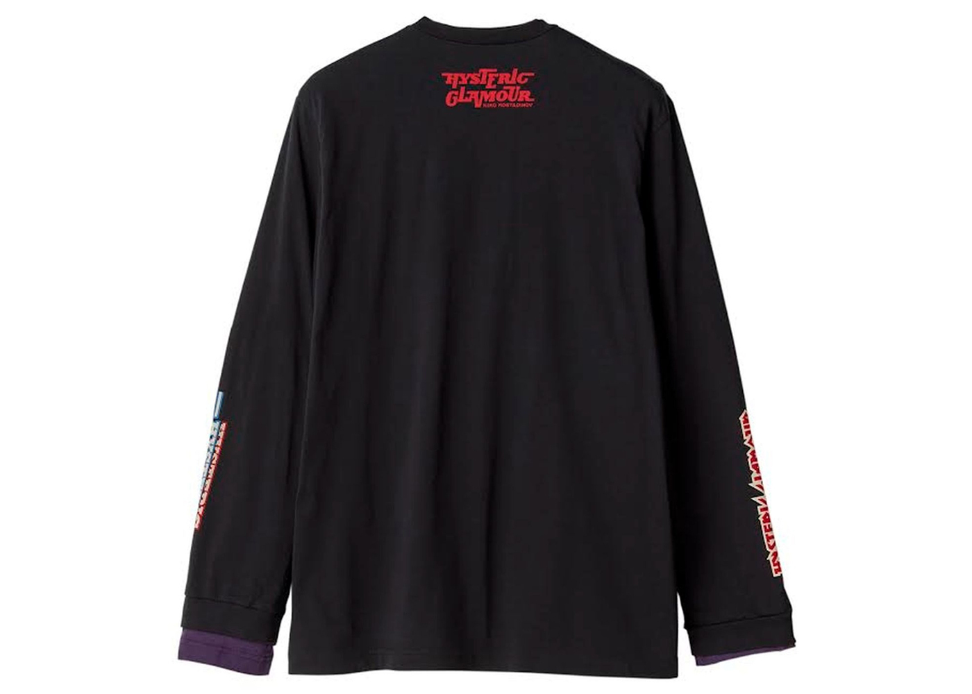 Hysteric Glamour x Kiko Kostadinov Double Sleeve L/S T-Shirt Black