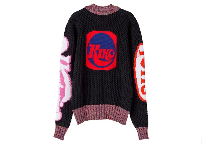 好きに HYSTERIC 黒L Knit Logo Big genzai GLAMOUR トップス