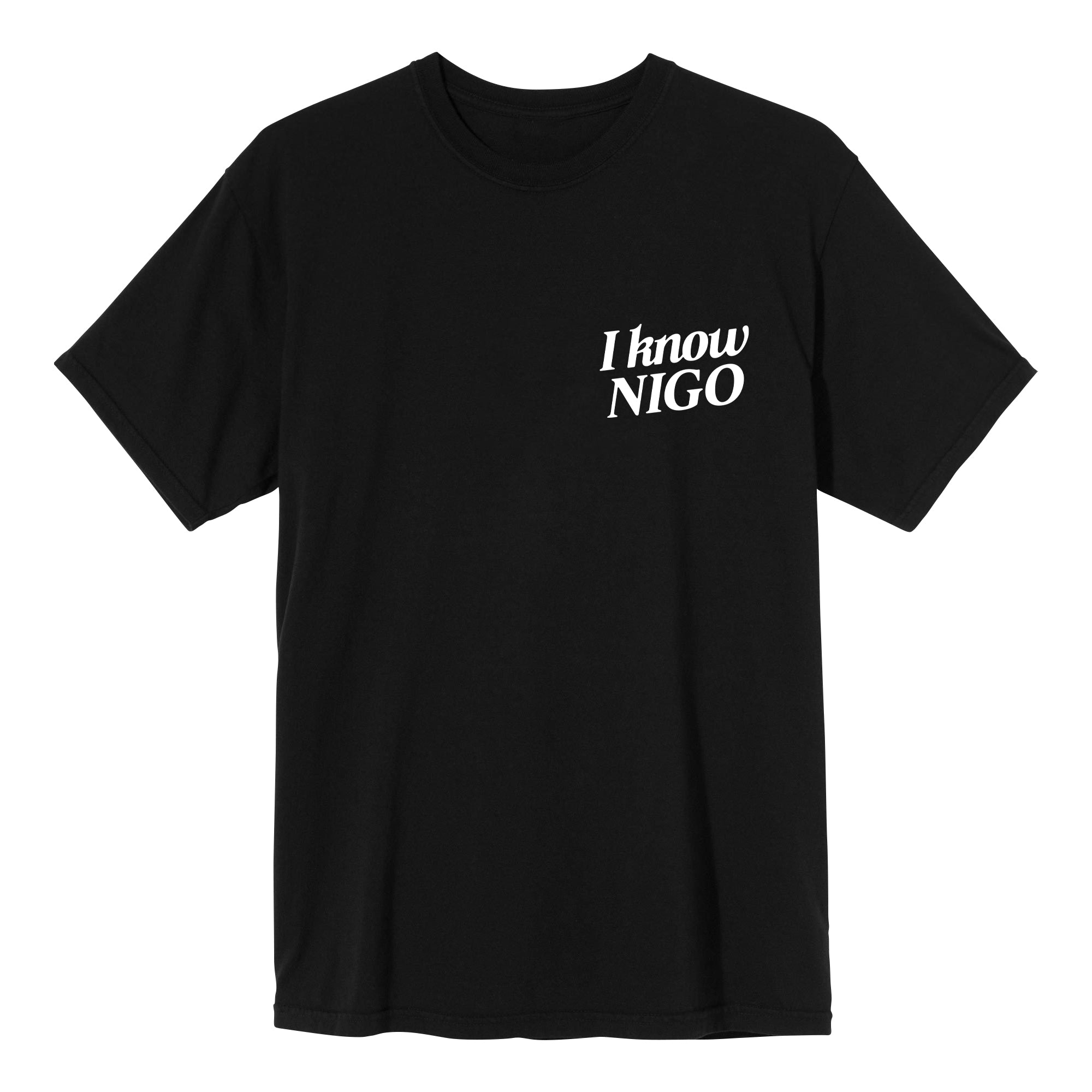 I Know Nigo T-Shirt and CD Box Set 4 Black