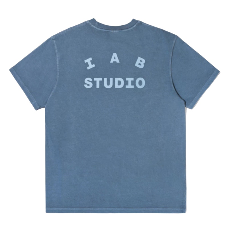 IAB Studio Pigment T-Shirt Blue Men's - FW21 - US