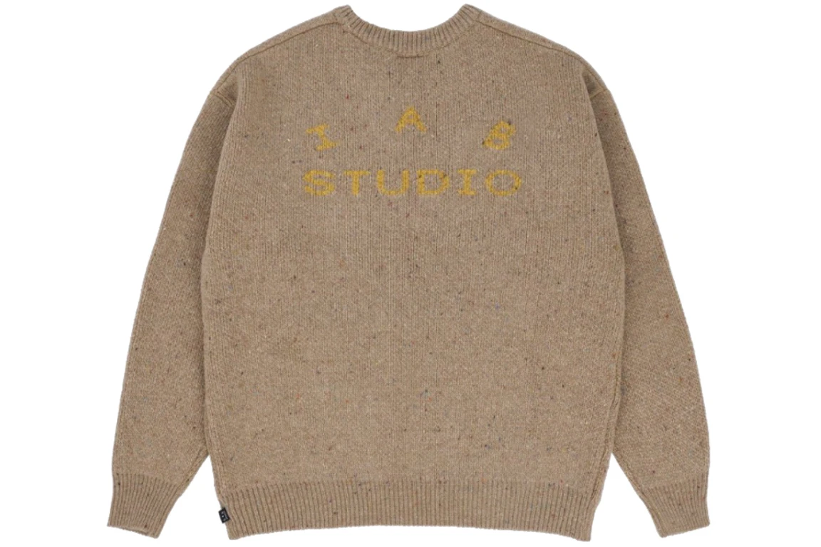 IAB Studio x Saddler Haus Knit Sweater Beige Cheese