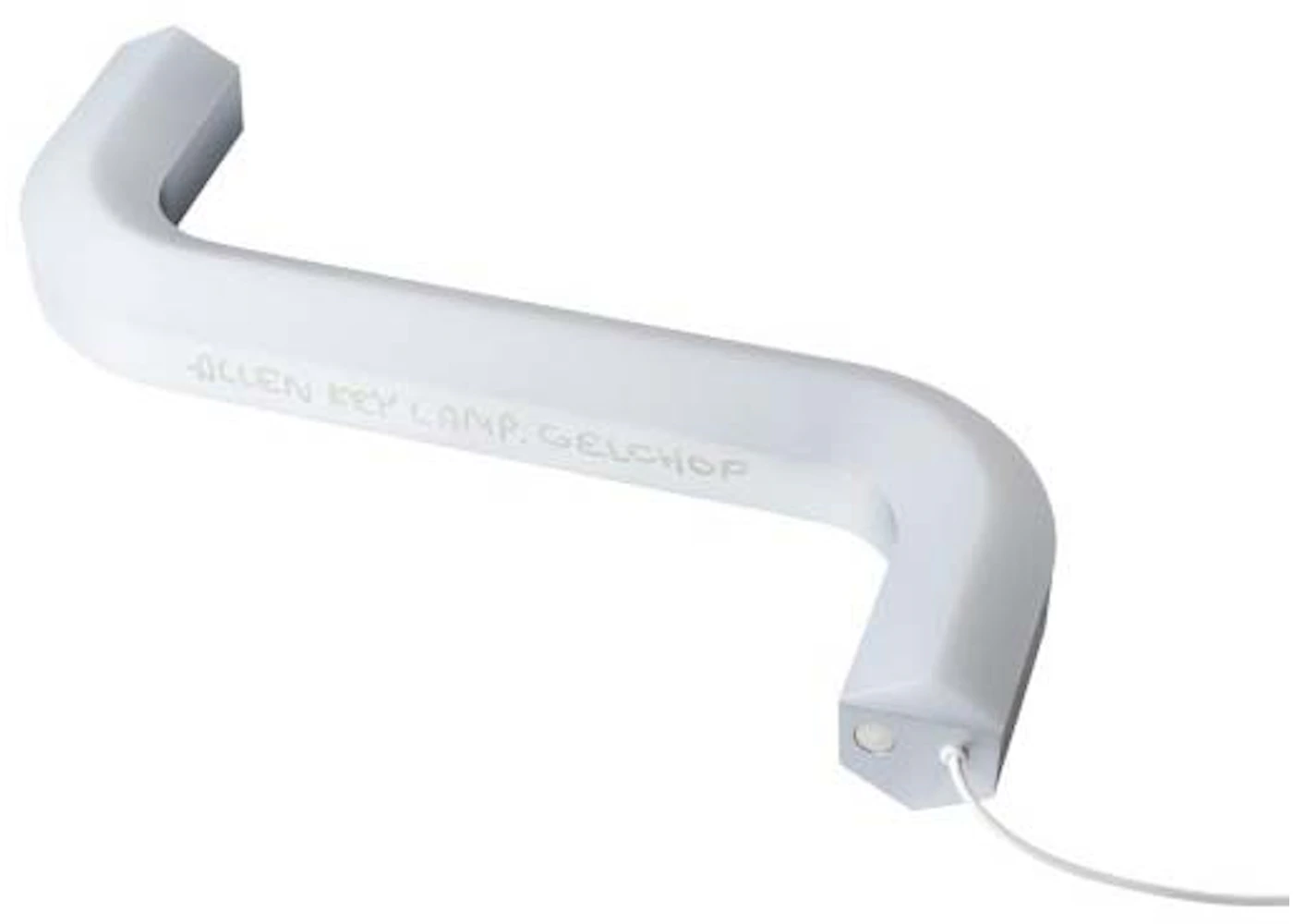 IKEA Art Event 2021 Gelchop Allen Key LED Table Lamp Silver SS21