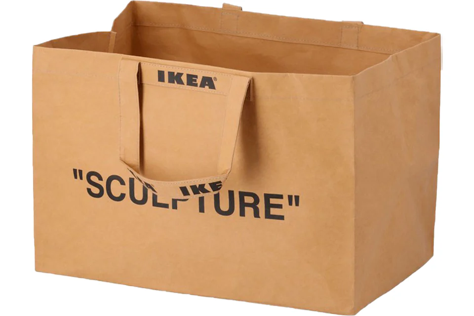 Virgil Abloh x IKEA MARKERAD Large Bag Brown