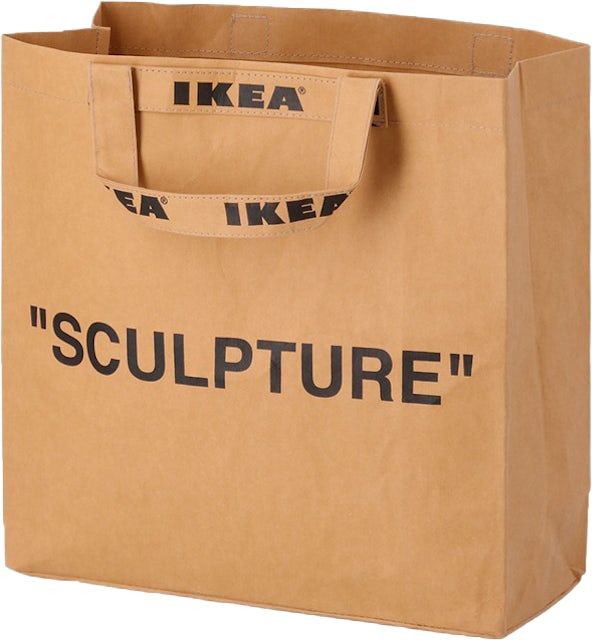 Ikea Markerad Virgil Abloh Carrier Bag Sculpture