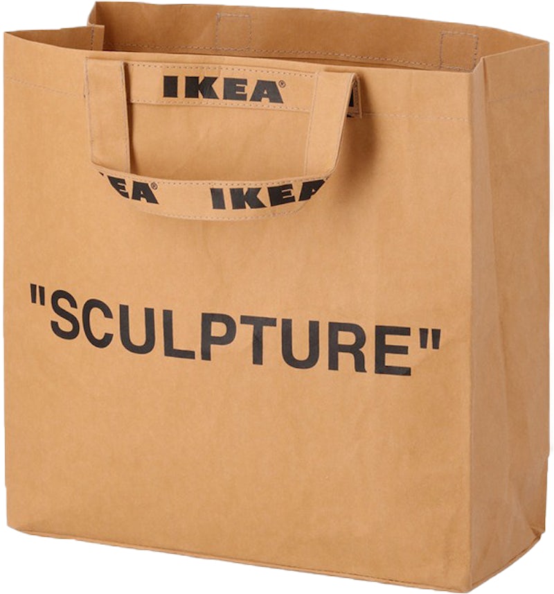 Virgil Abloh x IKEA MARKERAD Medium Bag Brown FW19 US