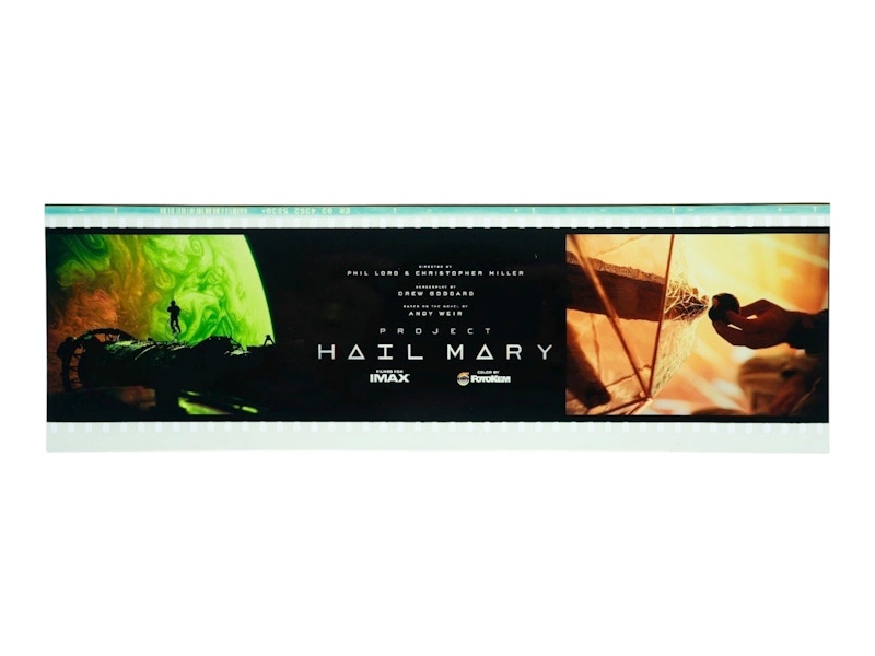 IMAX Project Hail Mary Limited Edition Filmstrip