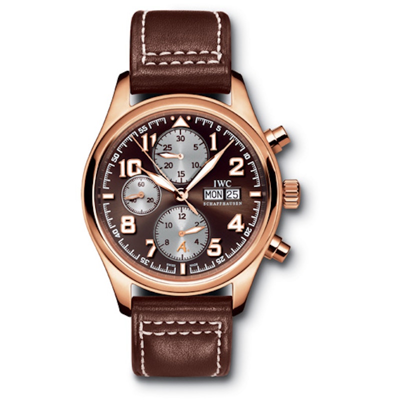 Iwc pilot antoine hotsell de saint exupéry chronograph