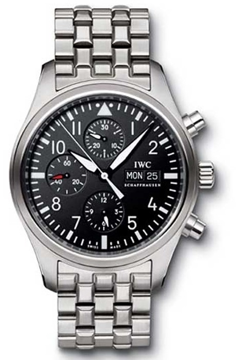 IWC Pilot Chronograph IW371704 43mm in Stainless Steel GB