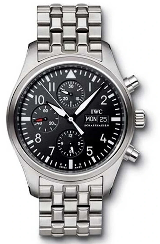 IWC Pilot Chronograph IW371704 43mm in Stainless Steel - US