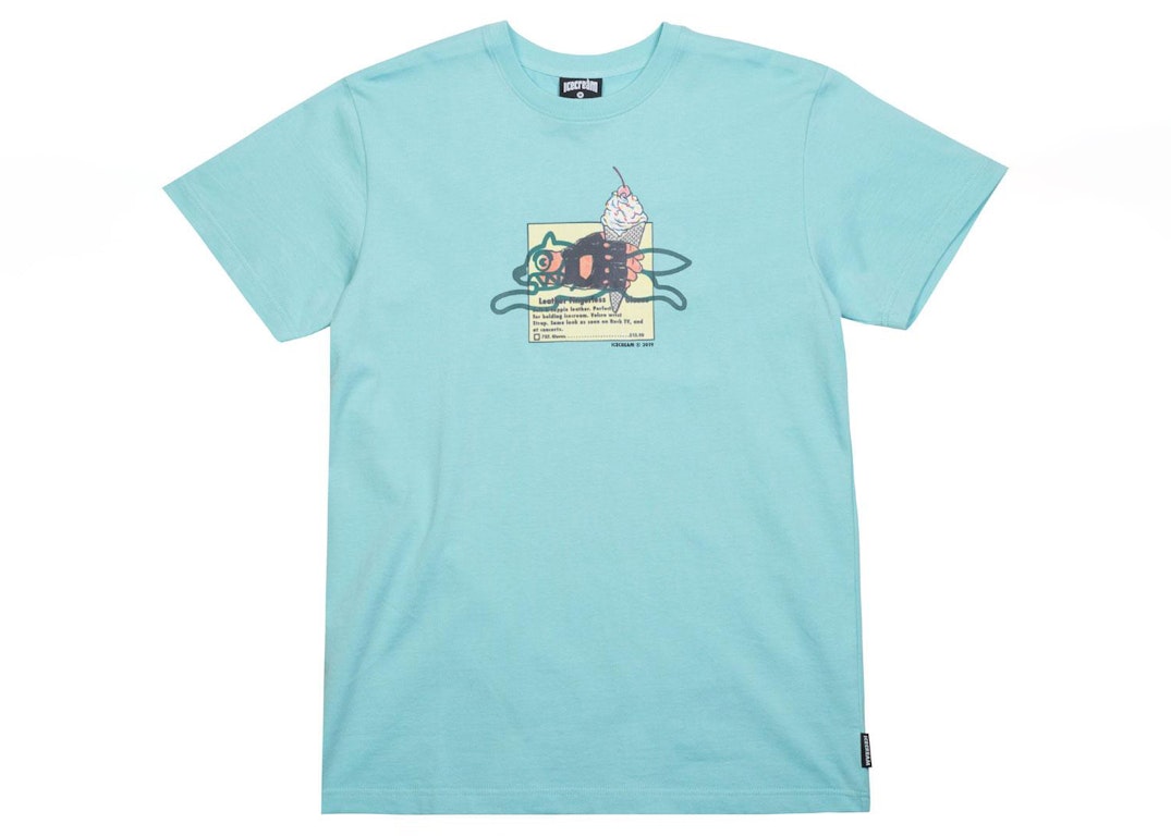 Pre-owned Ice Cream Advertising Tee Blue
