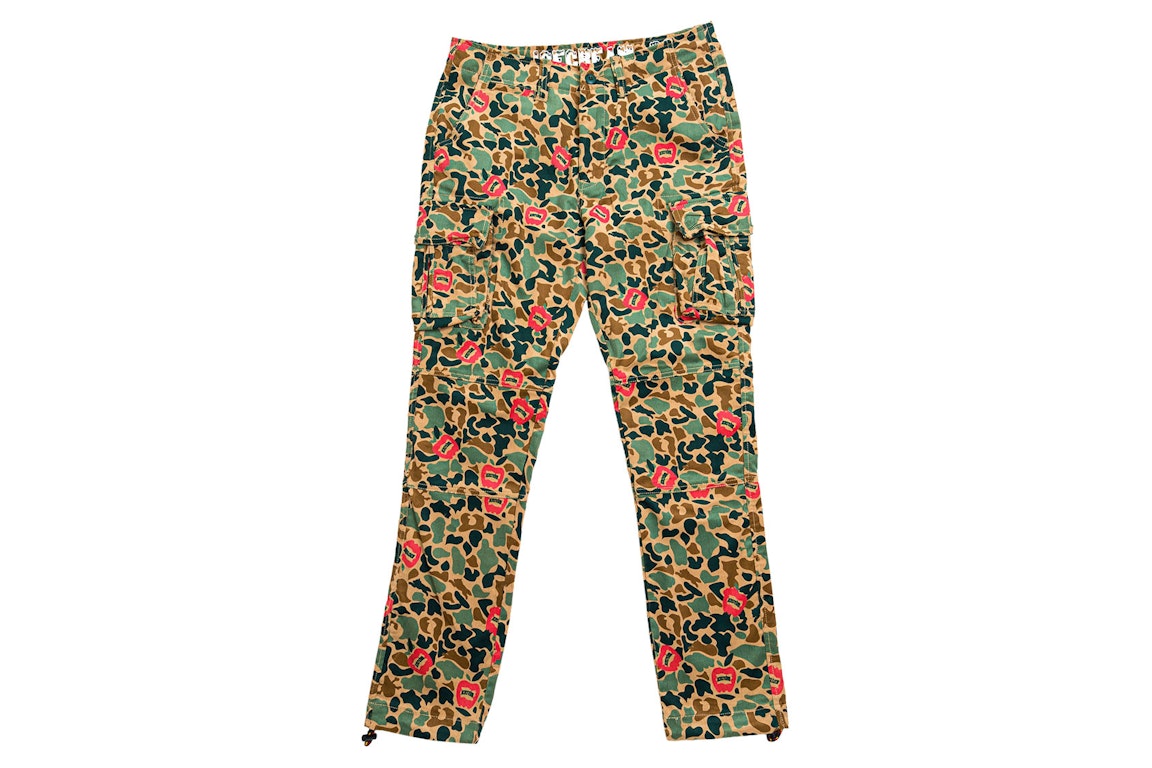 Pre-owned Ice Cream Apple Pants Camo/brown