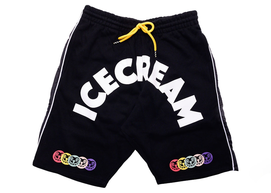 Pre-owned Ice Cream Arch Shorts Black
