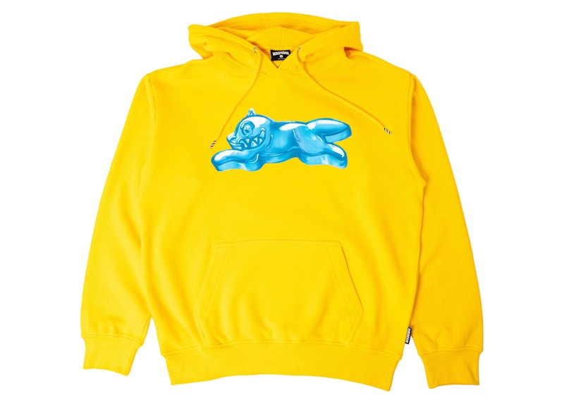 Yellow discount cream hoodie