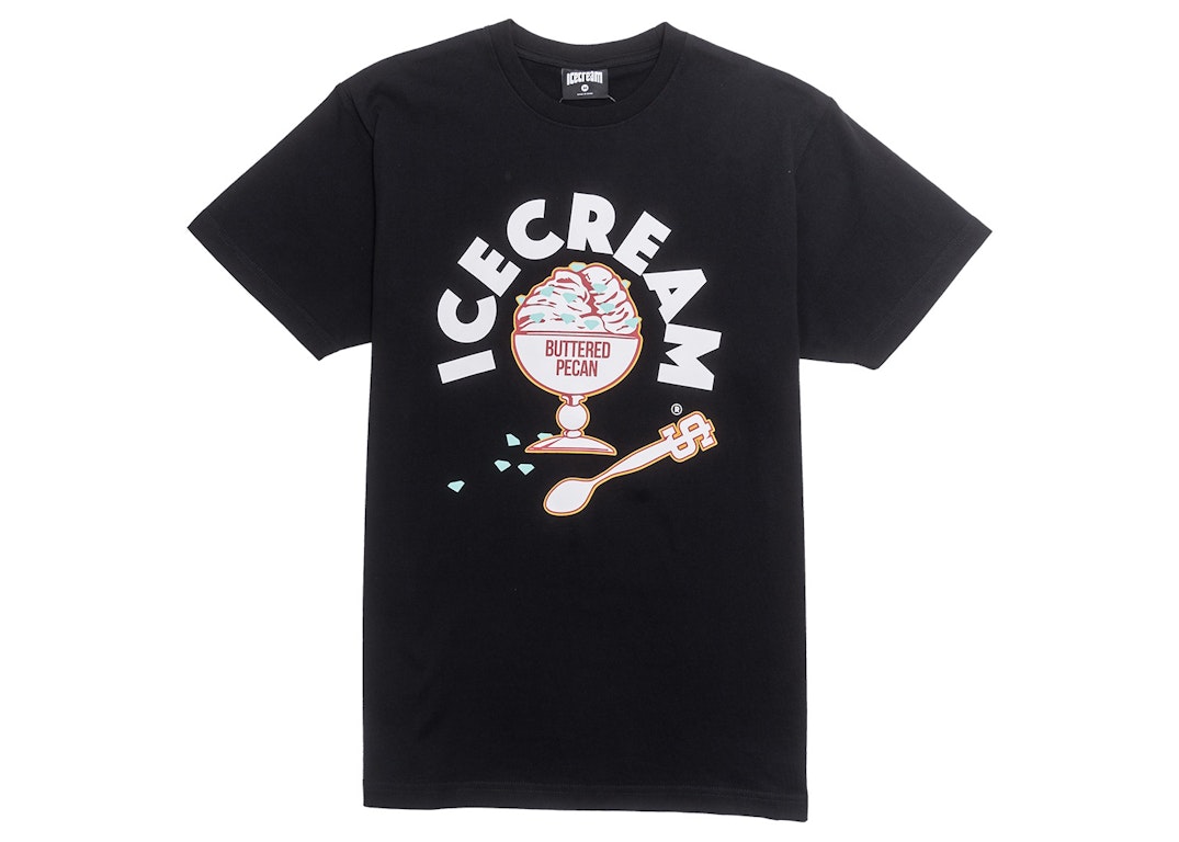 Pre-owned Ice Cream Butter Becan Tee Black