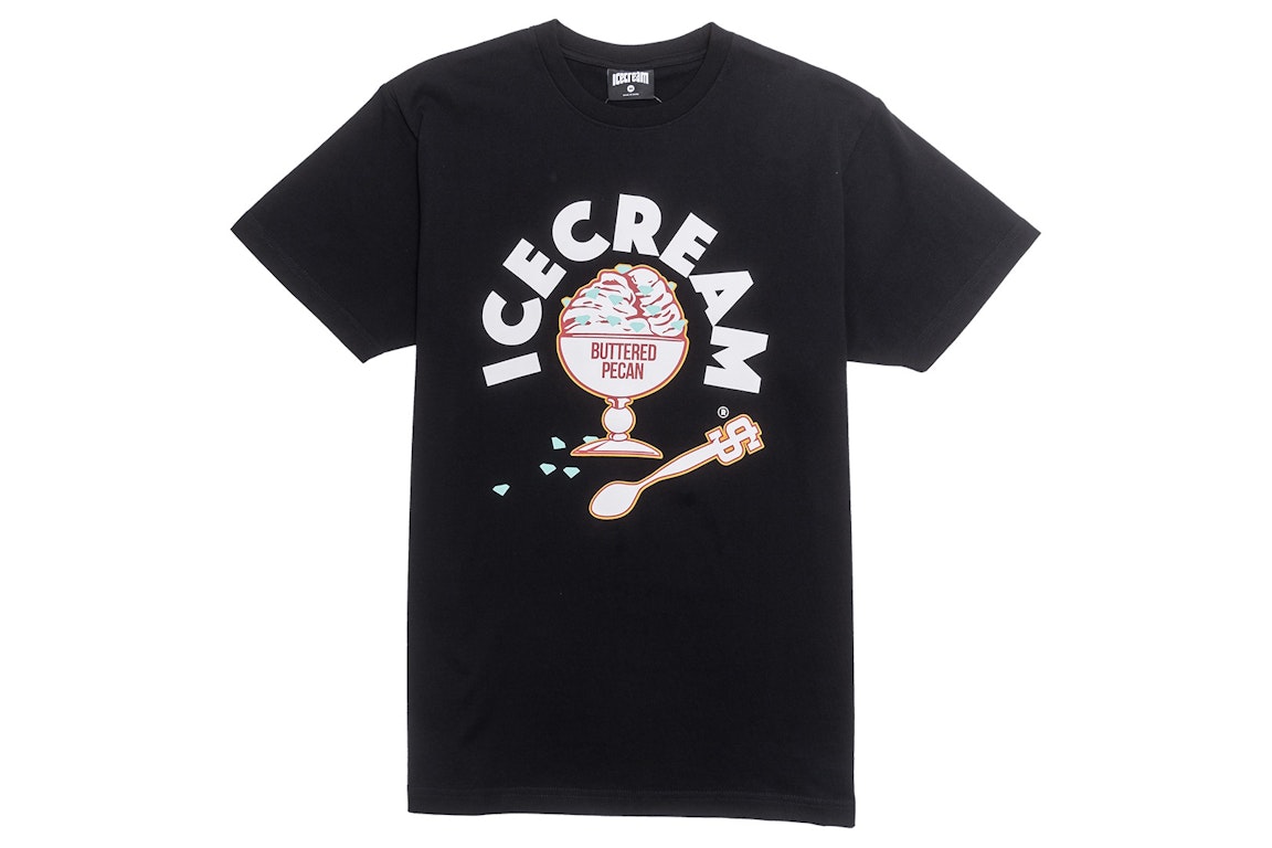 Pre-owned Ice Cream Butter Becan Tee Black