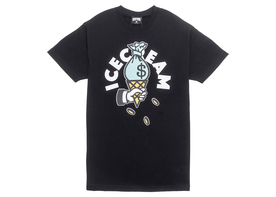 Pre-owned Ice Cream Cash Rules Tee Black