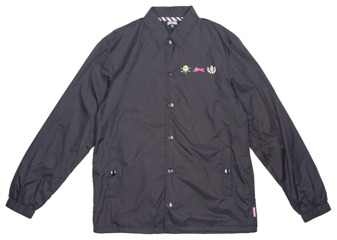 袖丈60cmKith Leather Coaches Jacket Monarch