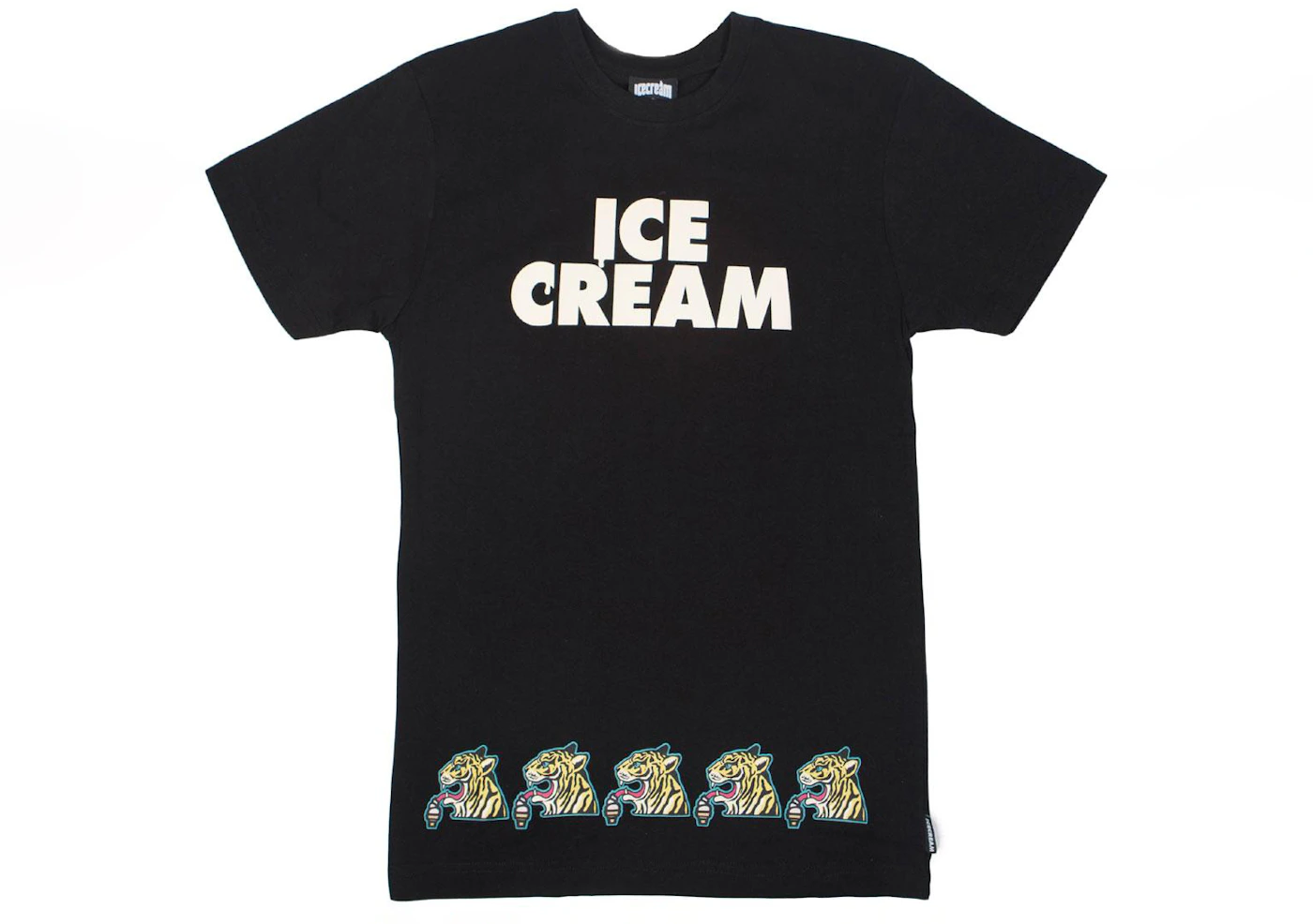 Ice Cream Cream Tee Black Men's - SS22 - US