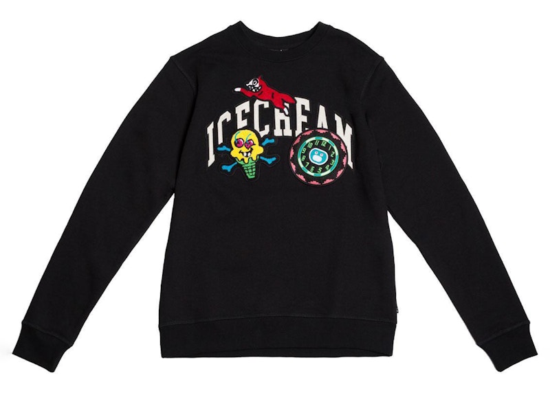 Ice Cream End Game Crew Sweater Blue/Dark Blue Men's - SS22 - US