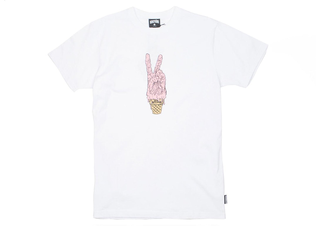 Pre-owned Ice Cream Cup Tee White