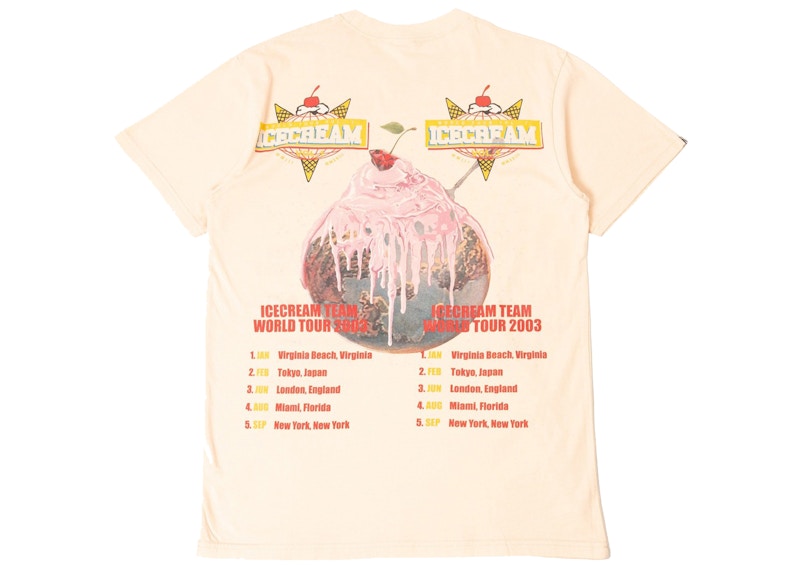 Ice Cream Dream Team Tee White Men's SS23 US