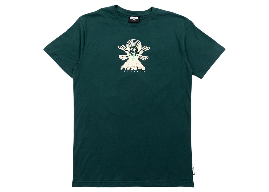 Pre-owned Ice Cream Echo Chamber Tee Green