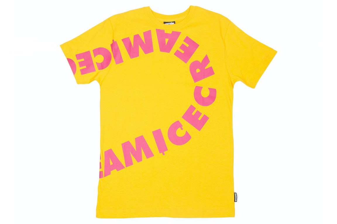 Pre-owned Ice Cream Flavors Tee Yellow