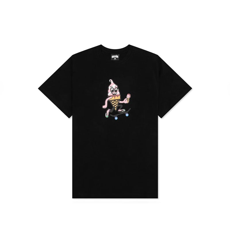 Ice Cream Kick Push Tee Black Men's SS23 US - Main Image