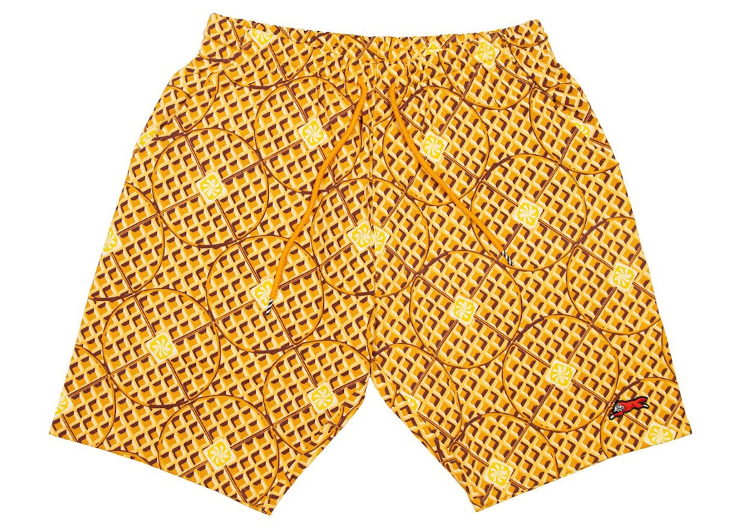 Pre-owned Ice Cream Nyjah Shorts Yellow/sunflower
