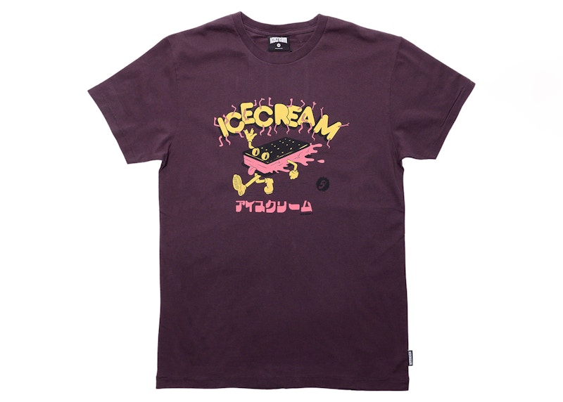 Pre-owned Ice Cream Men's  Party Tee Shirt In Brown/shale