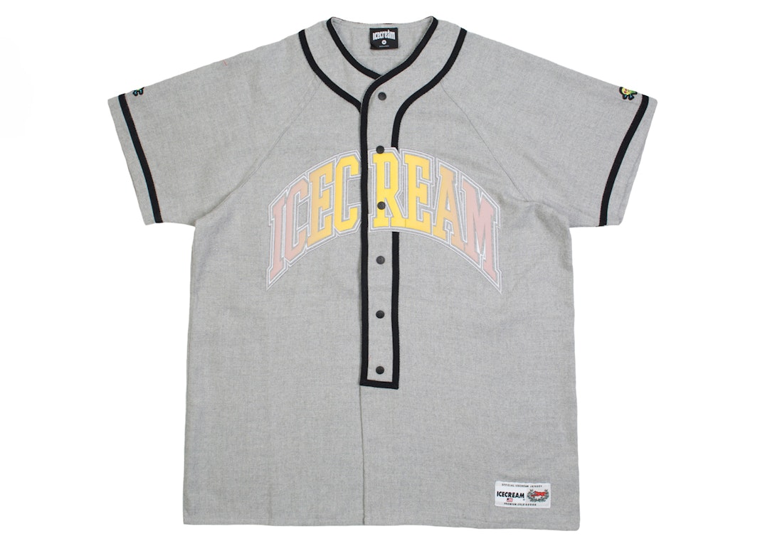 Pre-owned Ice Cream Play Ball Knit Jersey Tee Gray