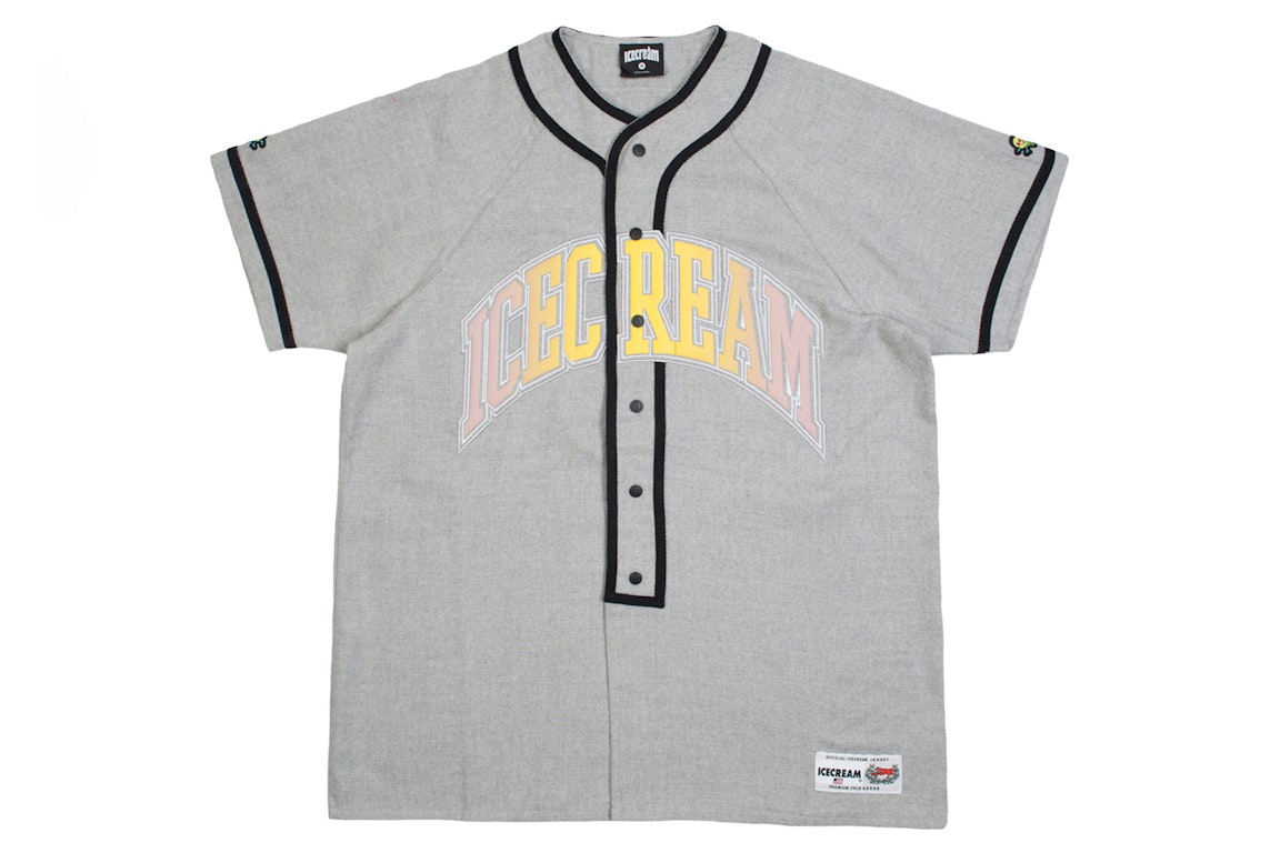 Pre-owned Ice Cream Play Ball Knit Jersey Tee Gray