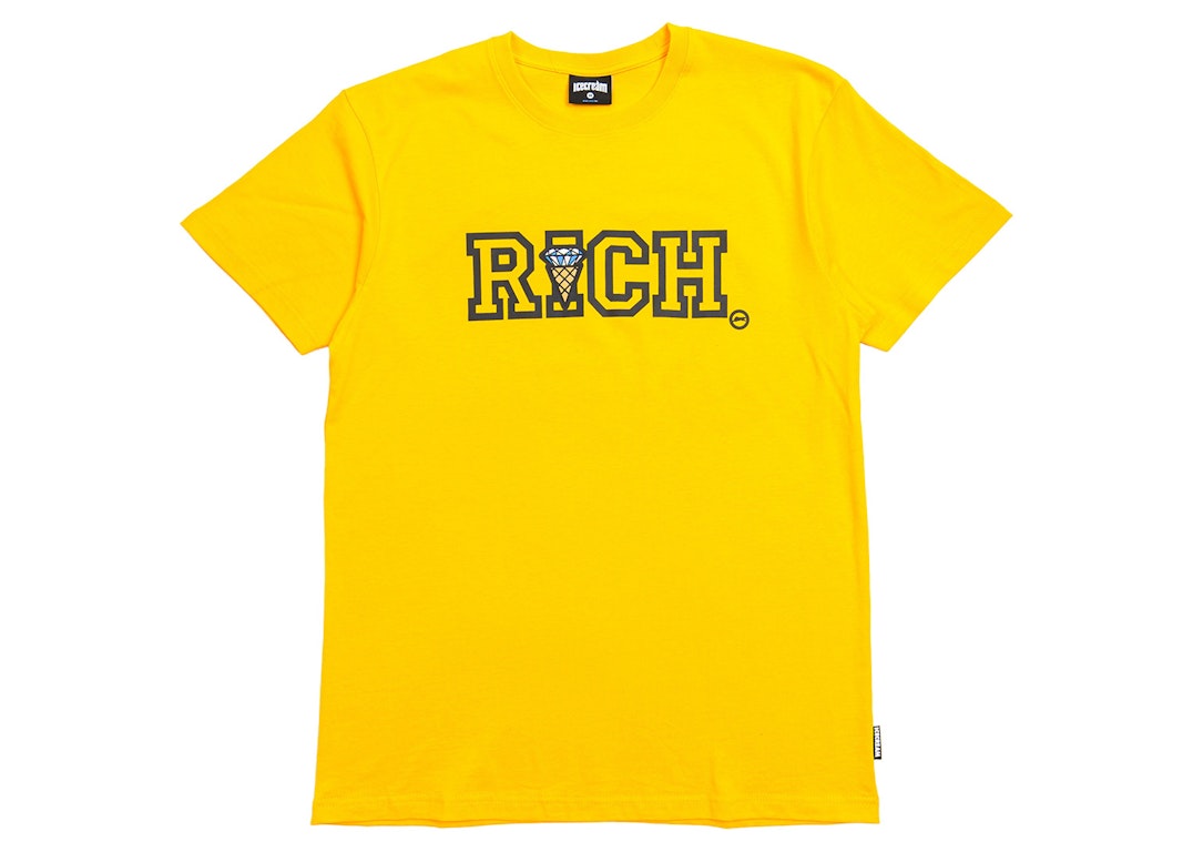 Pre-owned Ice Cream Richer Tee Yellow