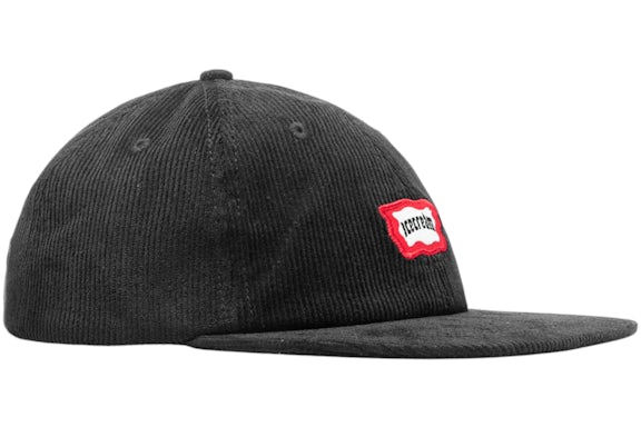 Ice Crème Shade Visor Corduroy Cap Noir