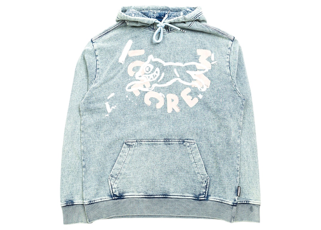 Pre-owned Ice Cream Stone Hoodie Blue