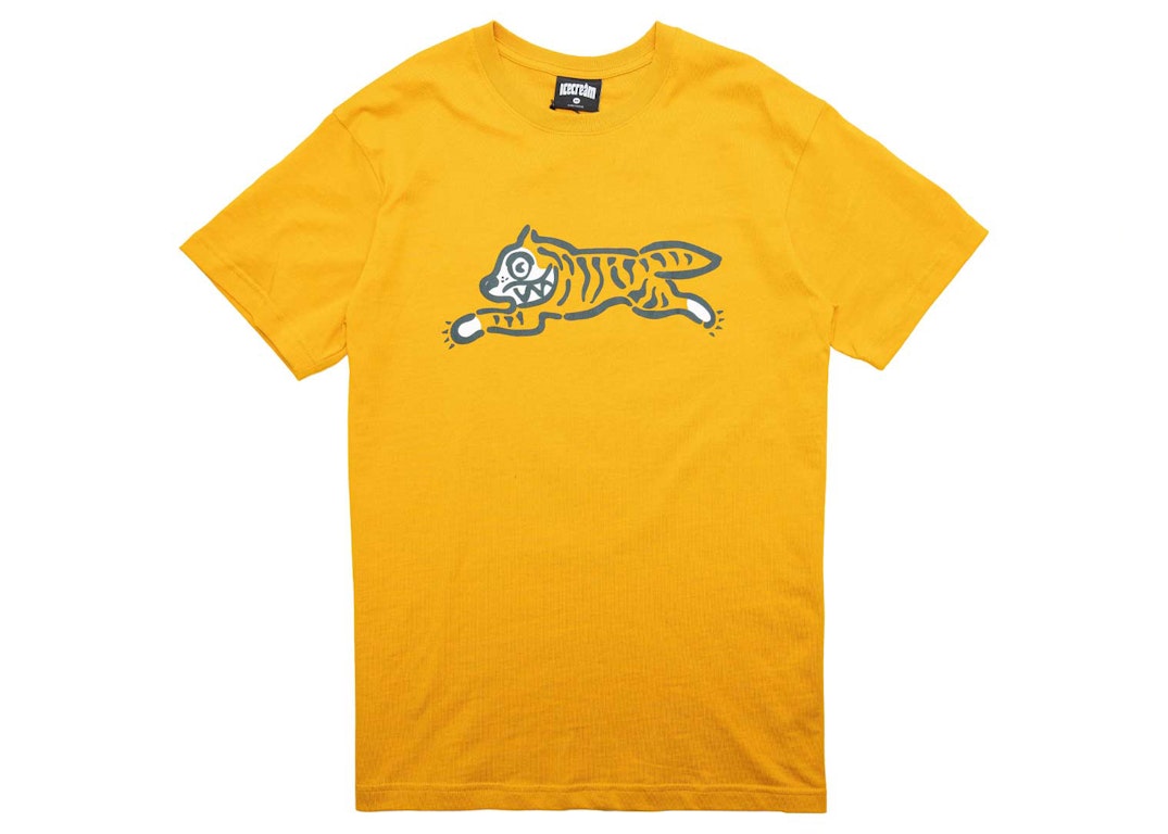Pre-owned Ice Cream Tiger Tee Yellow