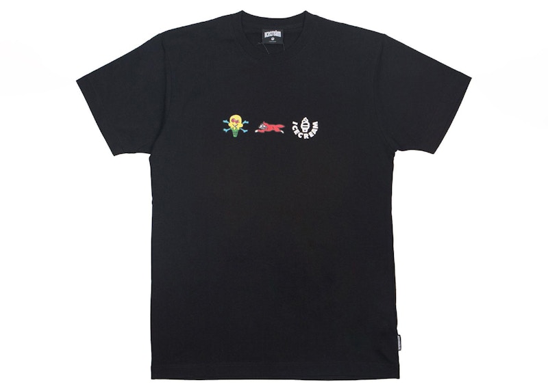 Pre-owned Ice Cream Men's Toffee Tee Shirt In Black