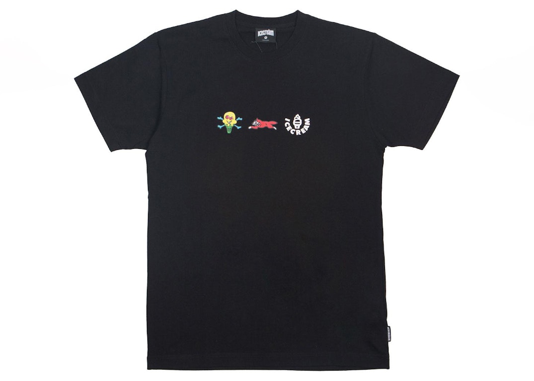 Pre-owned Ice Cream Toffee Tee Black