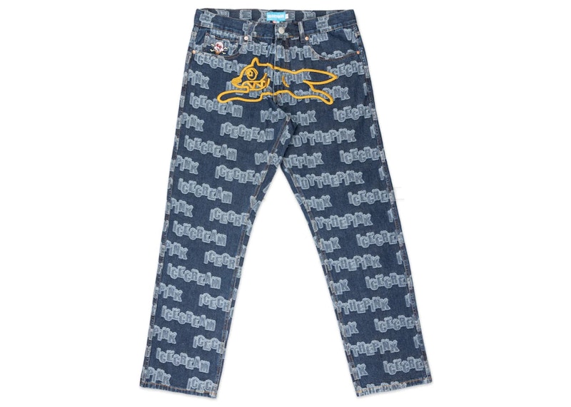 Ice Cream x Vandy Running Dog Denim Jacquard Indigo Men's - SS23 - US