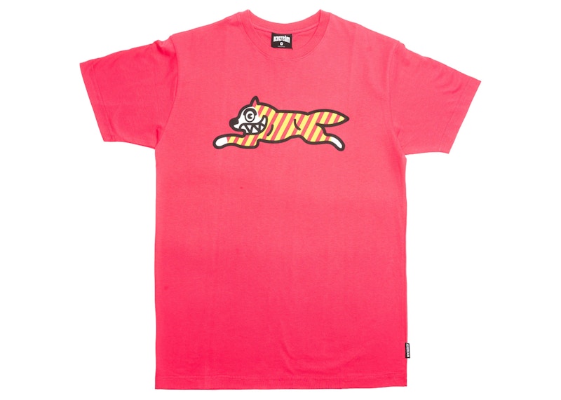 Pre-owned Ice Cream Men's Yikes Stripe Tee Shirt In Red