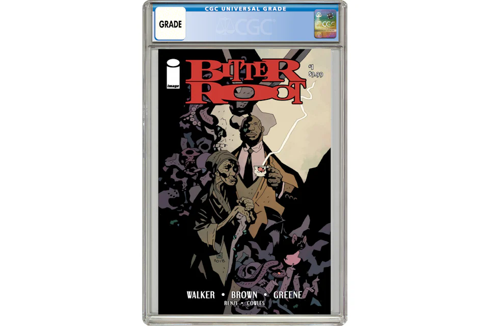Image Bitter Root #1 Variant Cover B Comic Book CGC Graded
