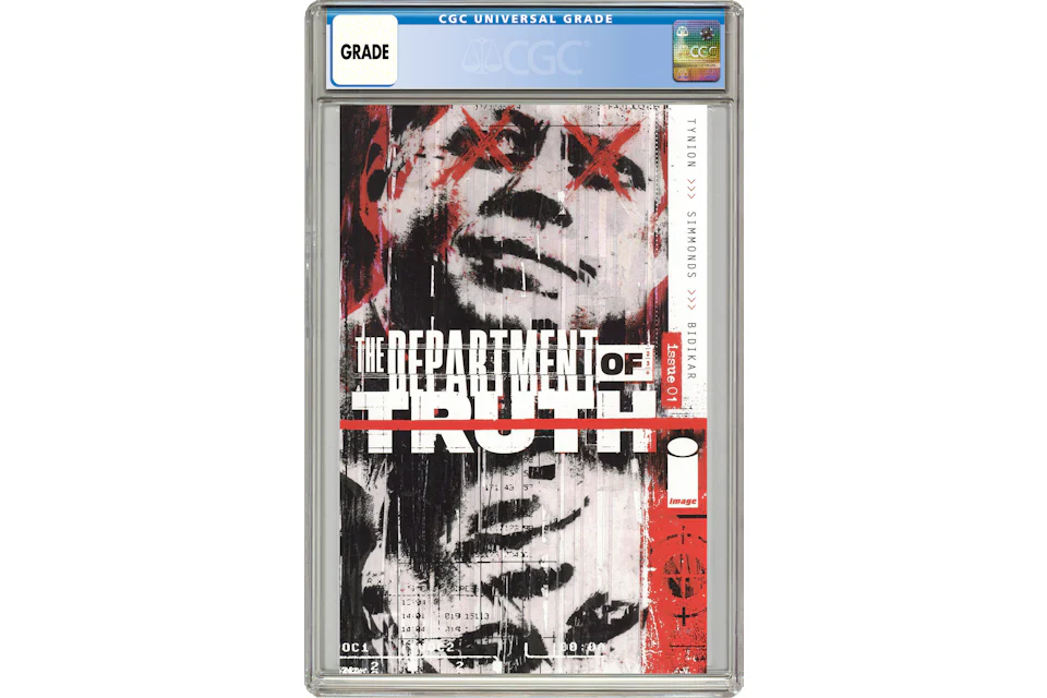 Image Department of Truth (2020 Image) #1A Comic Book CGC Graded